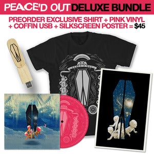 Image of PEACE'D OUT PREORDER DELUXE BUNDLE - EXCLUSIVE SHIRT AND POSTER