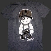Image of 'Droogie' Heather Black Mens T-shirt