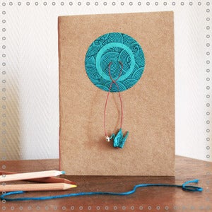 Image of Carnet Migration "Dark&nbsp;Turquoise"