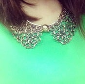Image of Antique Lace Metal Necklace