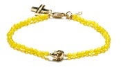 Image of ARGO BRACELET - YELLOW AGATE/GOLD