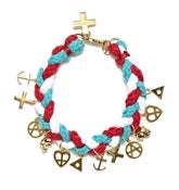 Image of NEMO BRACELET - RED/WHITE/BLUE