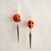 Image of Day Of The Dead Skull Earrings with Spikes