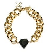 Image of NEPTUNE BRACELET - GOLD/BLACK