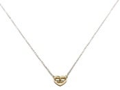 Image of SIREN NECKLACE - SILVER/GOLD