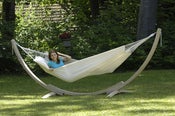 Image of AMAZONAS Apollo wooden hammock stand - The little brother!