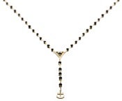 Image of ATLANTIS NECKLACE - BLACK AGATE