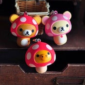 Image of Strap Kawaii Rilakkuma champignon