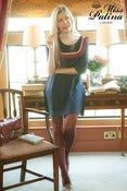 Image of 'Oktoberfest' Dress (navy)