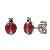Image of LadyBeetle Stud Earrings