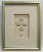 Image of Framed Intaglios - "Charlotte" Design