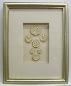 Custom framed intaglios