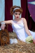 Image of BRIDGETTE-2 inch Horsehair with Crystals and Pearls Headband