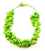 Image of Lourdes Necklace Green