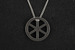 Image of Tehlu's Iron Wheel Pendant