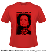 Image of Maggie Hurry Up and Die T-Shirt