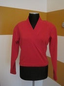 Image of Lipstick Red Knit Sweater