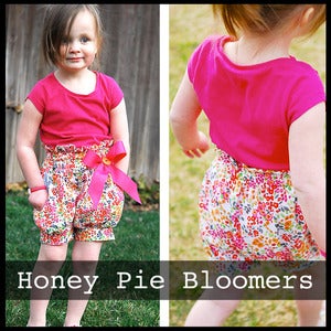 Image of Honey Pie Bloomers Pattern 12m-6 years