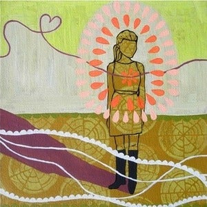 Image of Here and Now Girl Print