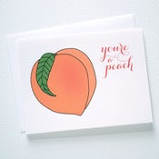 Image of You're a Peach Card