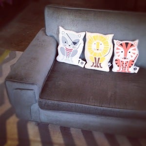 Image of Sass & Peril animal pillows