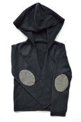 Image of tannhaüser x quirky collective | limited edition charcoal cashmere hoodie