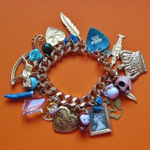 Image of Rule Britannia Chunky Monkey Charm Bracelet