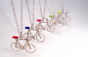 Image of Sterling Silver 10-Speed Necklace