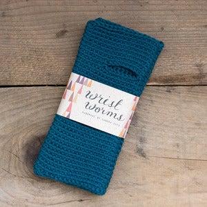 Image of Original Wrist Worms, Merino Wool, Turquoise