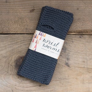 Image of Original Wrist Worms, Merino Wool, Dark Grey