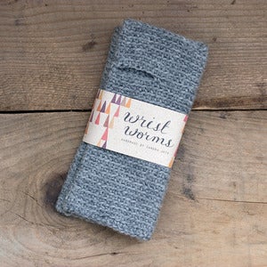 Image of Original Wrist Worms, Wool, Grey