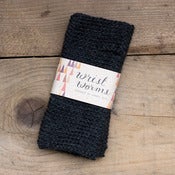 Image of Original Wrist Worms, Wool, Dark Dark Grey