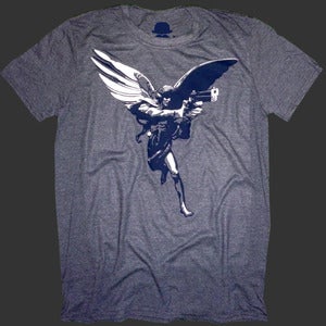 Image of 'Anteros - Love Avenger' Heather Navy Blue Mens T-shirt
