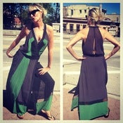 Image of max azria "runway" maxi dress...