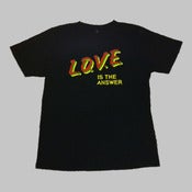 Image of Erol Alkan "L.O.V.E. Is The Answer" Black T-Shirt