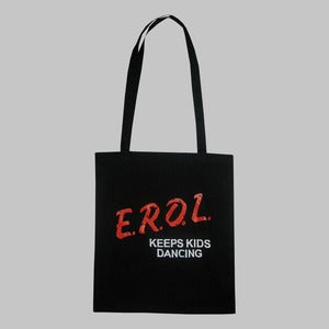 Image of E.R.O.L Keeps Kids Dancing Tote Bag (Black)