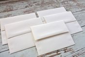Image of 5 Cream Envelopes