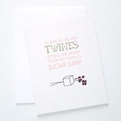 Image of My Darling Sugar Lump Card