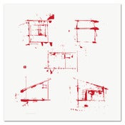 Image of Plans for a Spaceship Print - Screen Printed 