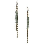 Image of basaltic earring: mint
