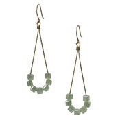 Image of element earrings: mint