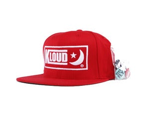 Kloud 5 panel Snapback Red