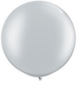Image of 30 inch Giant Silver Balloon