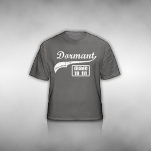 Image of Dormant Tee - Graphite/White
