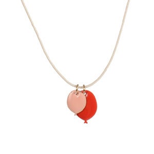 Image of BALLOONS collier rouge