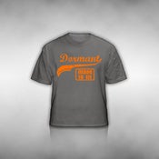 Image of Dormant Tee - Graphite/Orange