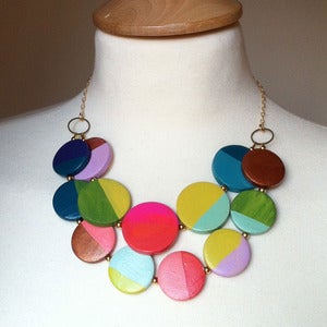 Image of the Meyer Bros bib necklace