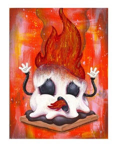Image of S'more Oh ~ Mini Print