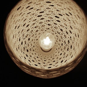 Image of Double Lace Lamp