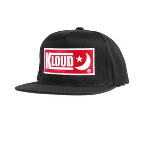 Kloud Logo Snapback black